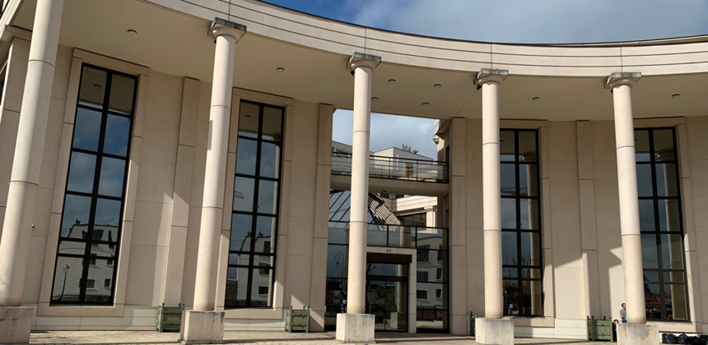 Le siège du groupe Savencia  à Viroflay (Yvelines) Photo Claire.Hue